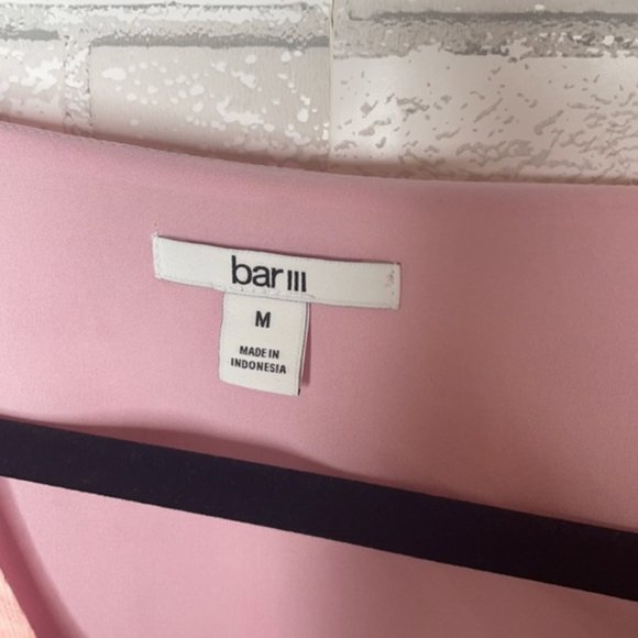 NWT Bar III Floral Print Smocked Waist Top - Picture 6 of 11